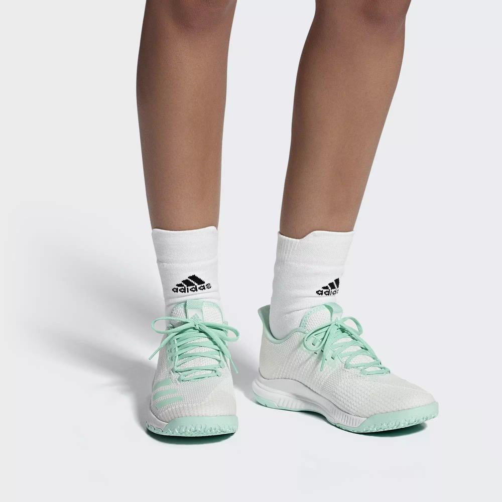 Adidas Crazyflight Bounce 2.0 Tenis De Voleibol Blancos Para Mujer (MX-79286)